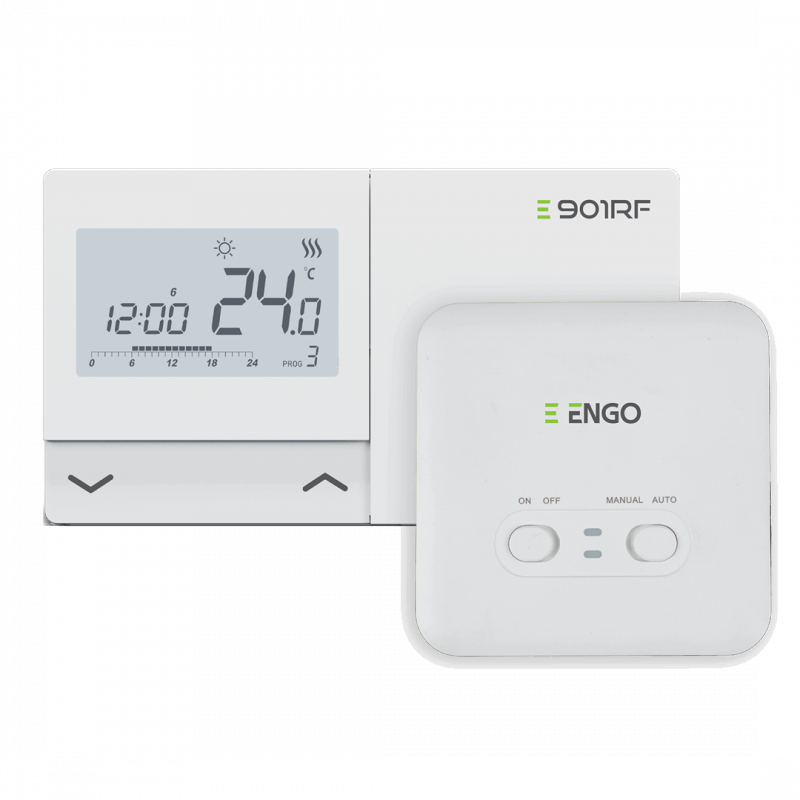ENGO Controls Sterownik pokojowy bezprzewodowy E901RF