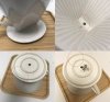 FILTR LEJEK PORCELANOWY DO ZAPARZANIA KAWY DRIPPER
