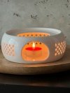 PODGRZEWACZ CERAMICZNY DO DZBANKA podstawka pod czajnik TEALIGHT 