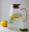 Dzbanek szklany PREMIUM borosilikatowy żaro 1.3l