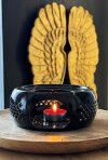 Ceramiczny DZBANEK 1L ZAPARZACZ do herbaty SITKO + PODGRZEWACZ ZESTAW