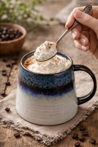 KUBEK CERAMICZNY duży 400ml do kawy herbaty czekolady 