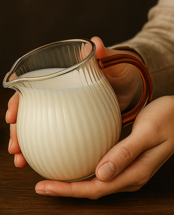 Zestaw CUKIERNICZKA MLECZNIK ŁYŻECZKA pojemnik na cukier mleko do kawy