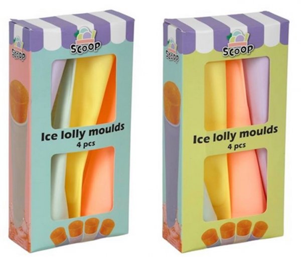 Foremki silikonowe do lodów sorbetów Ice lolly 