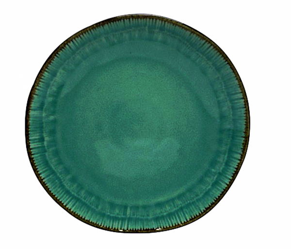 TALERZ obiadowy płytki duży 27cm linia Black Bootle Green