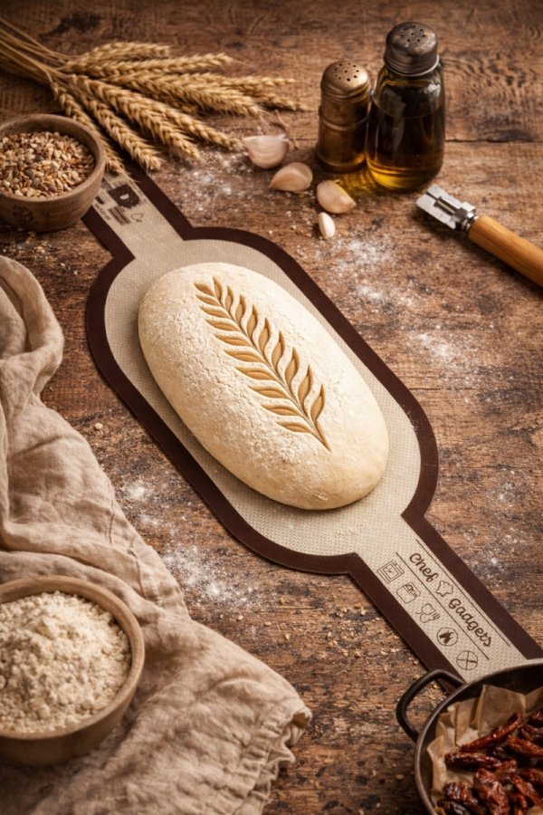 MATA SILIKONOWA do pieczenia CHLEBA 15x55 cm NIE PRZYWIERA