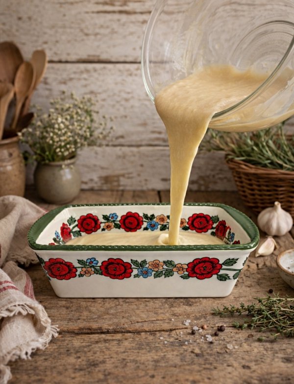 Forma ceramiczna do chleba pasztetu naczynie do zapiekania keksówka 29cm