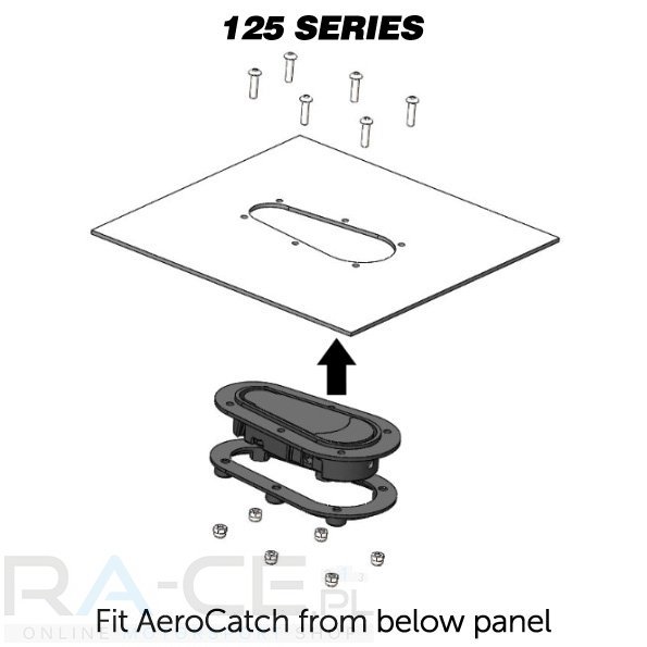 Zapinki AeroCatch 125-2000
