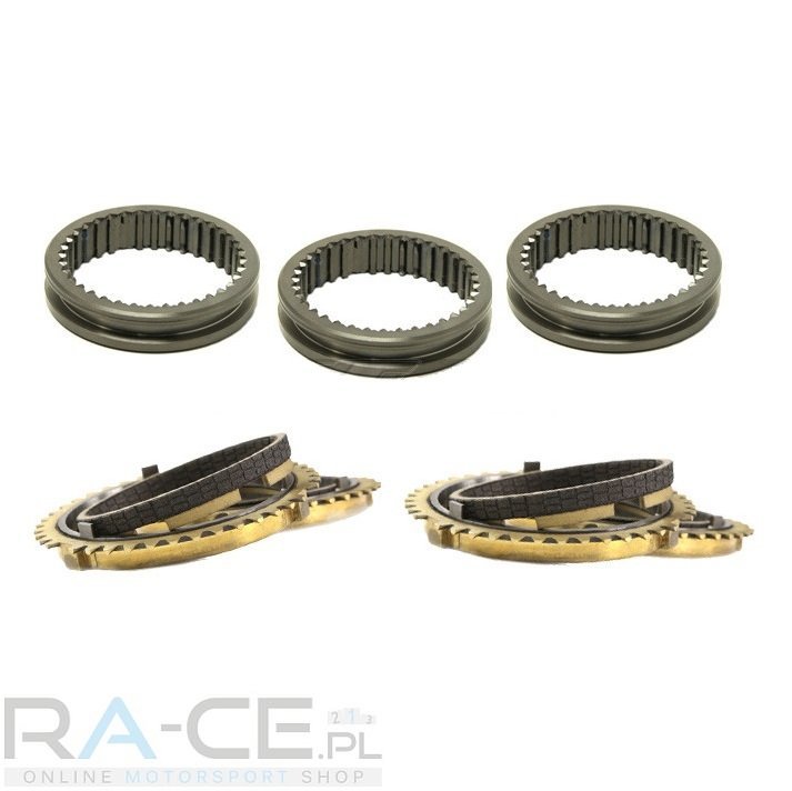 Zestaw synchronizatorów carbon i przesuwek Honda 1989-1991 B16 A1/J1/Y2