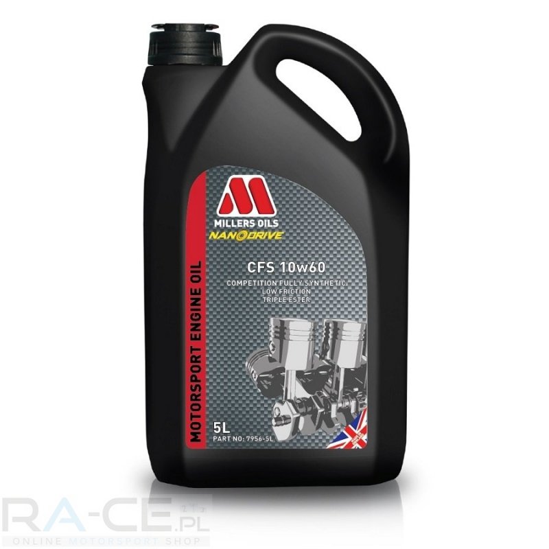 Olej silnikowy Millers Motorsport CFS 10W60, 5 litrów