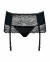 Obsessive pas do pończoch ze stringami Miamor L/XL