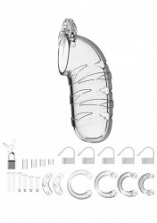 Model 05 - Chastity - 5.5 - Cock Cage - Transparent