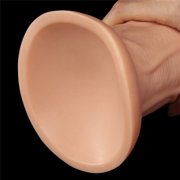 DILDO 9.5&#039;&#039; REALISTIC CURVED DILDO