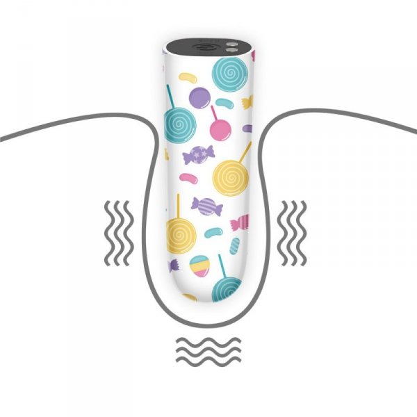 MINIWIBRATOR RECHARGEABLE LOLLIPOP MASSAGER