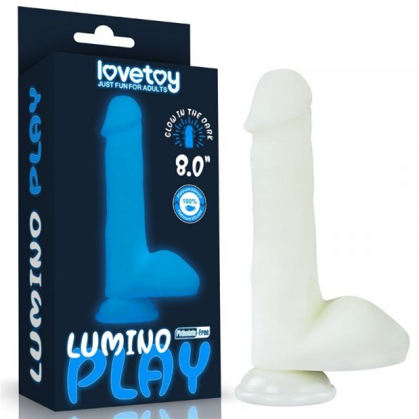 8.0&#039;&#039; LUMINO PLAY SILICONE DILDO