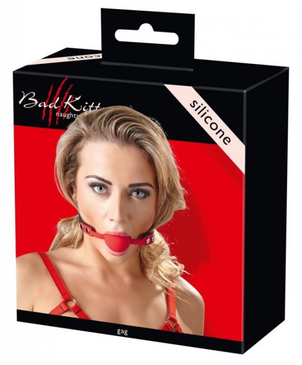 KNEBEL RED GAG SILICONE