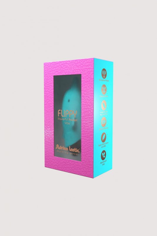 Adrien Lastic Mini Wibrator Delfin Lastic Pocket Vibe Flippy