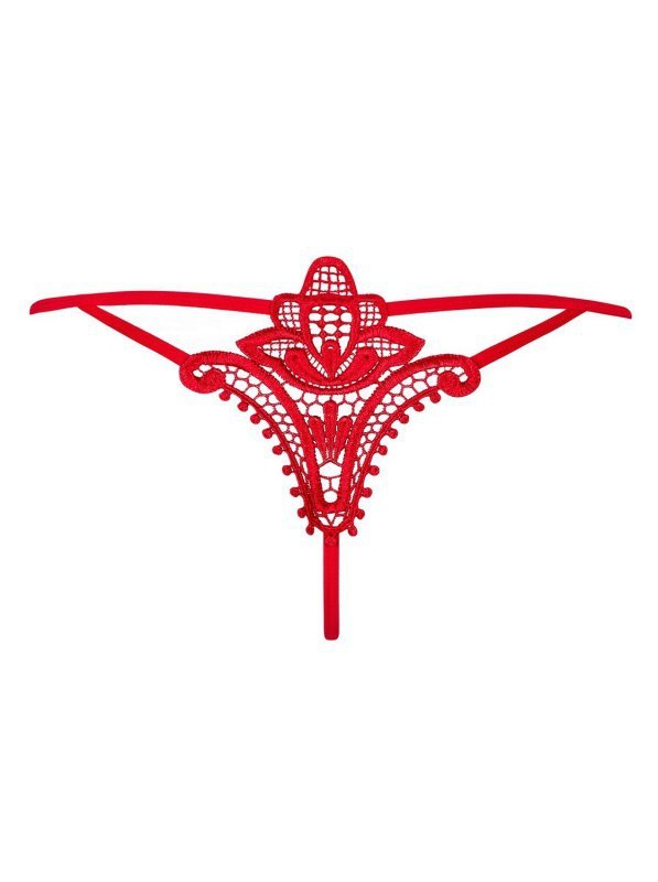 Obsessive stringi czerwone Luiza L/XL