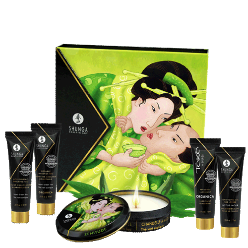 Zestaw kosmetyków organicznych Shunga Geisha&#039;s Secrets Organica Exotic Green Tea