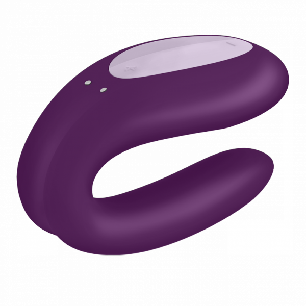 Satisfyer Double Joy Violet incl. Bluetooth and App