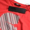 Karl Lagerfeld t-shirt koszulka męska czerwona KL20MTS01