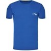 Emporio Armani t-shirt koszulka męska niebieska crew-neck 