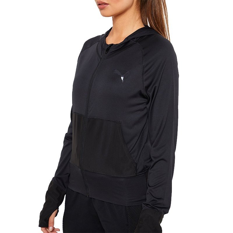 Puma damska bluza fitness czarna 517415 02