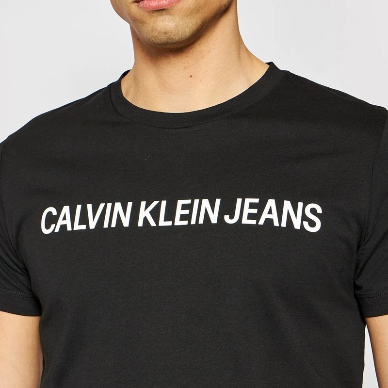 Calvin Klein Jeans t-shirt koszulka męska czarna J30J307855-099