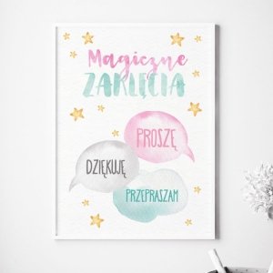 Plakat MAGICZNE ZAKLĘCIA P047