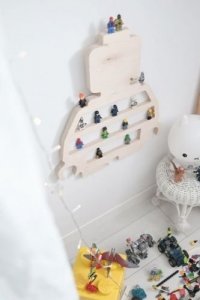 Półka dziecięca na figurki LEGO
