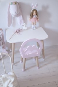 Krzesełko dziecięce styl retro