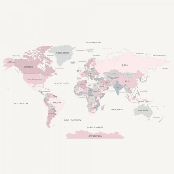 tapeta-mapa-świata-różowa-pastelowa-03