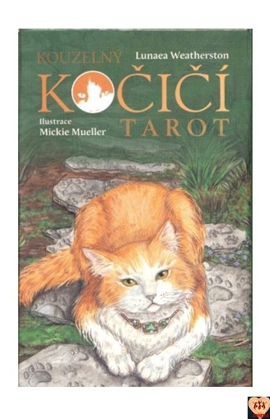 Mystical Cats Tarot wersja po czesku, instr.pl