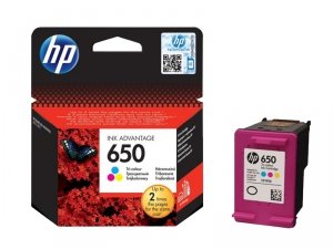Tusz HP 650 Color Ink Advantage CZ102AE