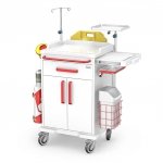 Wózek reanimacyjny REN-01/ABS z wyposażeniem - zestaw 2