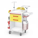 Wózek reanimacyjny REN-02/ABS z wyposażeniem - zestaw 3