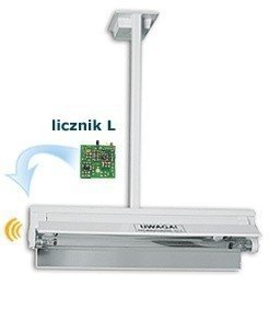 Lampa bakteriobójcza bezpośredniego działania NBV 15 SL z licznikiem czasu pracy sufitowa