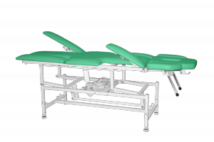 Stół rehabilitacyjny do drenażu limfatycznego 8-częściowy ręczny SR-3-L