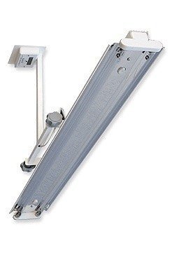 Lampa bakteriobójcza bezpośredniego działania NBV 2x30 SLW sufitowa z licznikiem i wyświetlaczem