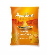 AMAIZIN bio nachos kukurydziane bezglutenowe SEROWE 150g