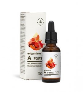 Witamina A Forte - krople (30ml) aura Herbals