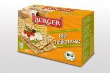 PIECZYWO CHRUPKIE ŻYTNIE RAZOWE BIO 250 g - BURGER
