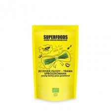 JĘCZMIEŃ MŁODY - TRAWA SPROSZKOWANA BIO 125 g - BIO PLANET