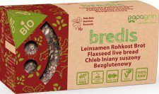 PAPAGRIN bio chleb lniany raw BURAK 70g