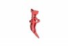 Maxx - Język spustowy CNC Aluminum Advanced Speed Trigger (Style C) - czerwony