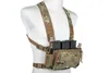 Kamizelka typu Chest Rig Pew Tactical CR03 Multicam
