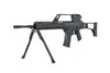 Karabinek ASG SRC DUAL POWER SR36E GB-301 z dwójnogiem i lunetą Czarny