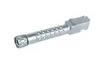 Aluminiowa lufa zewnętrzna do Umarex G19 - Jasno Szara