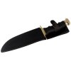 Nóż Muela 85-160 Black Rubber, Satin 420H
