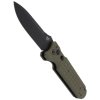 Nóż automatyczny Fox Predator II 2F Full Auto OD Green FRN, Black Idroglider N690Co (FX-448 OD)